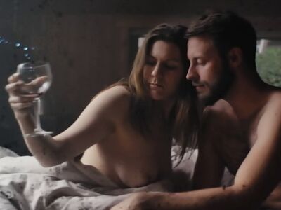 Danish actress Sabine Thun topless at Godt Nytar (2020)